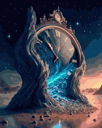 Malowanie po numerach - Mistyczna jaskinia 40x50cm