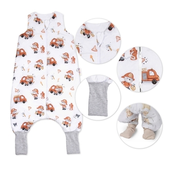 Spací vak se zahrnovacími nohavičkami Baby fireman, vel. M, 86/104; 86/104