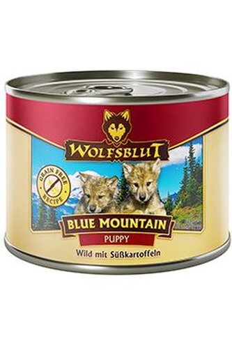Wolfsblut Dog Puppy Blue Mountain konz. 200g Wolfsblut Dog Puppy Blue Mountain konz. 200g