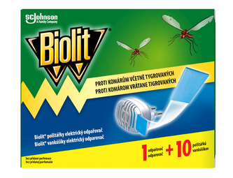 Odpařovač BIOLIT elektrický se suchou náplní 10ks