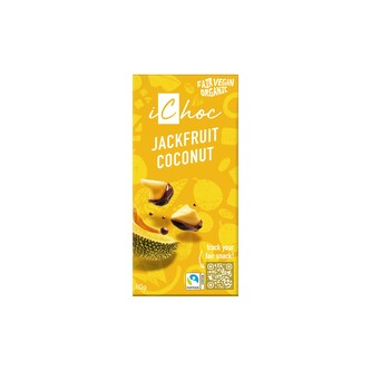 Čokoláda vegan s jackfruit a kokosem iChoc 80 g BIO   VIVANI