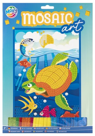 Mozaikový obrázek A4 - želva