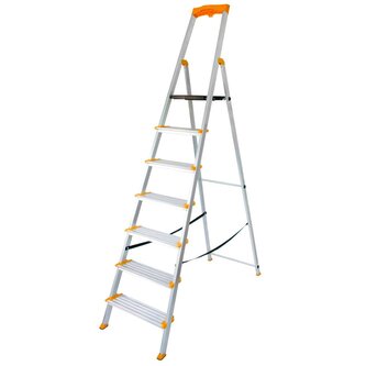 Hliníkové schůdky 7 stupňů jednostranné DRABEST ALD7 MAX