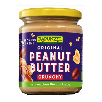 Pomazánka arašídová křupavá 250 g BIO   RAPUNZEL