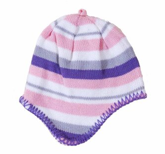 čepice pletená, Pidilidi, PD382, bílá - 3/5let