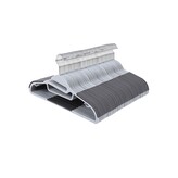 Plastová ramínka Vero 20 kusů šedé