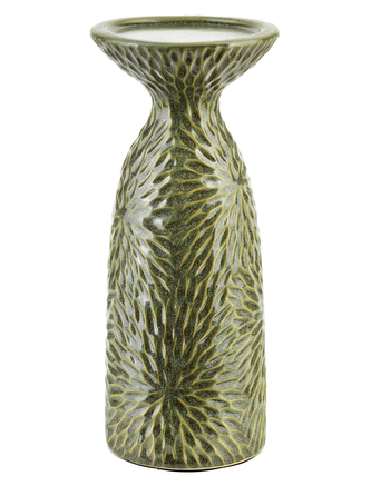 YARINE GREEN Świecznik 11x10x25,5cm