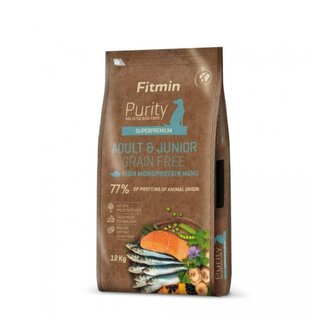 Fitmin Dog Purity GF Adult & Junior Fish Menu 12 kg