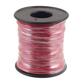 Izolovaný pocínovaný měděný drát 0,5mm, červený 1ks = 100 metrů