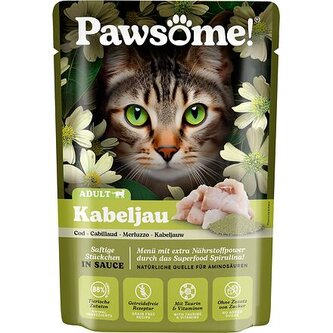 Pawsome! Adult s treskou 85 g