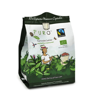 Kapsle Puro Bio Monsoon (espresso) 10ks 100 % arabica