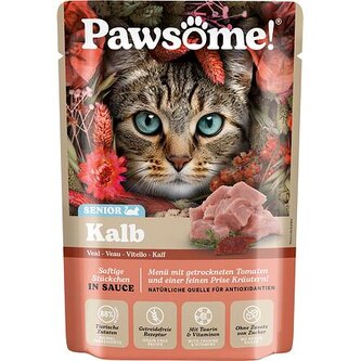 Pawsome! Senior s telecím masem 85 g