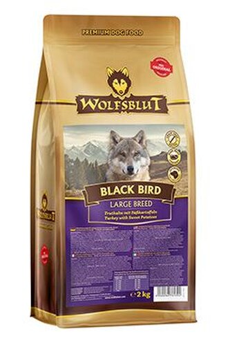 Wolfsblut Dog Large Breed Black Bird 2kg Wolfsblut Dog Large Breed Black Bird 2kg