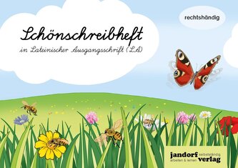 Schönschreibheft in LA - rechtshändig - Lateinische Ausgangsschrift