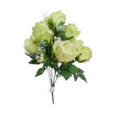 Růže kytice s přízdobou zelená  JH013 zelená