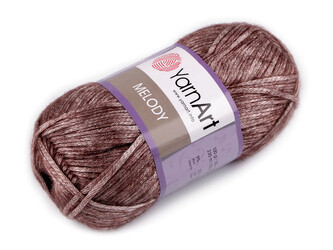 Pletací příze Melody 100 g - 1 ks - 12 (885) béžová tm.