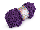 Pletací příze Alize Puffy Fine 100 g - 1 ks - 47 (44) fialová lilková