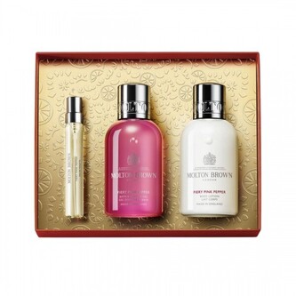 Molton Brown Dárková sada Fiery Pink Pepper Travel Gift Set woman