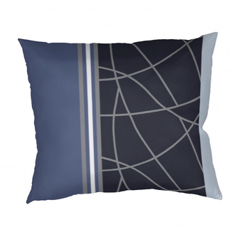 Dadka Povlak na polštář bavlna Bruno modrý 40x50 cm