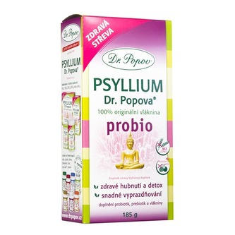 Vláknina Psyllium PROBIO 185 g Dr. Popov