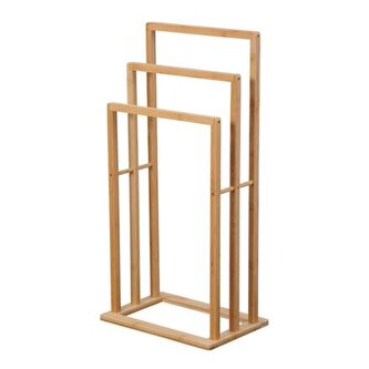Třípatrový držák na ručníky 40 x 82 x 27 cm, bambus KESPER 19432