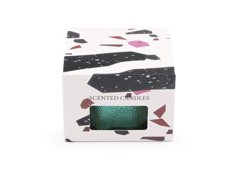 Vonná svíčka ve skle 70 g - 1 ks - 3 zelená šalvěj světlá