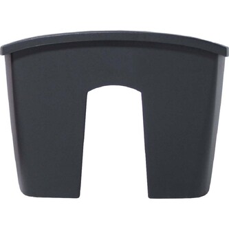 Truhlík na zábradlí CROWN - antracit 24,2 cm