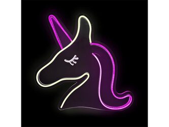 Lampa nástěnná 2KIDS TOYS Neon Jednorožec