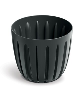 Květináč WARIO - uhelná 13,8 cm