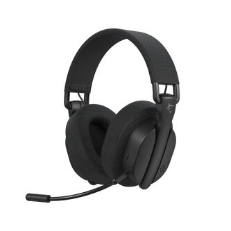 White Shark bezdrátová herní sluchátka FIRECREST, plast a eko kůže, pro PC, PS4/PS5, Mac, černá White Shark bezdrátová herní sluchátka FIRECREST, plast a eko kůže, pro PC, PS4/PS5, Mac, černá