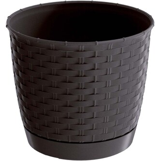 Květináč RATOLLA ROUND - umbra 25 cm