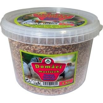 Domácí mazlíček - Drobné exot. pt. 2 kg, kbelík"
