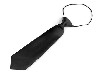 Dětská kravata 7x27 cm - 1 ks - 2 černá