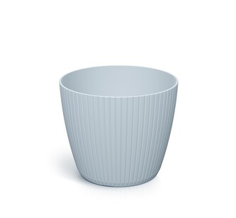 Květináč LAMIA - světle šedá 19,8 cm