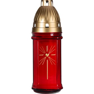 Svíčka Lucerna - sklo, če, 72 h