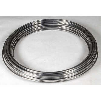 Vázací drátek alu. - 2 mm x 12 m, 100 g, stříbrný