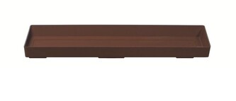 Miska pod truhlík AGRO - hnědá 100 cm, DOPRODEJ