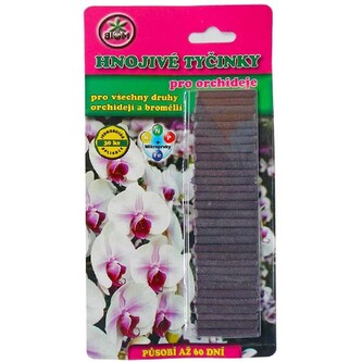 Tyčinkové hnojivo BIOM pro orchideje 30 ks