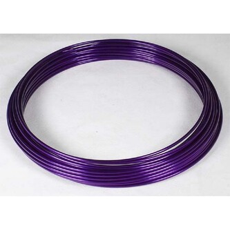 Vázací drátek alu. - 2 mm x 12 m, 100 g, fialový