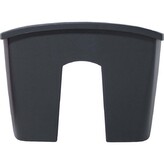 Truhlík na zábradlí CROWN - antracit 39,3 cm