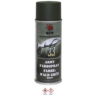 Barva ve spreji Max Army 400 ml - wald grün