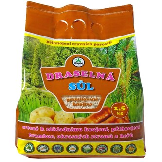 Draselná sůl - gran. 2,5 kg