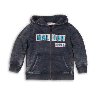 Mikina chlapecká celopropínací, Minoti, Springs 3, kluk - 104/110