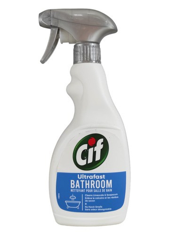 CIF Spray do łazienki 500ml Ultrafast CIF Spray do łazienki 500ml Ultrafast