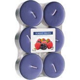 Svíčka čajová vonná maxi 6 ks - lesní ovoce