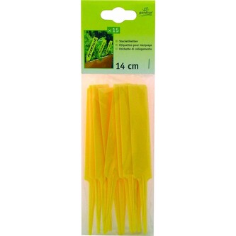 Štítky zapichovací 14 cm, 15 ks