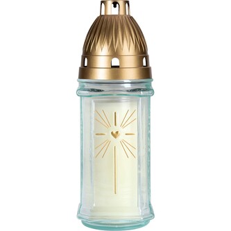 Svíčka Lucerna - sklo, či, 72 h