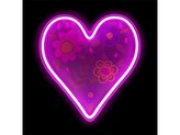 Lampa nástěnná 2KIDS TOYS Neon Srdce