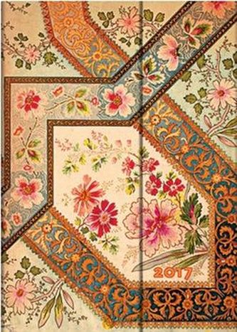 Diář Filigree Floral Ivory 2017 VER