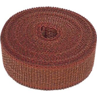 Jutová stuha 5 cm, 25 m - hnědá"